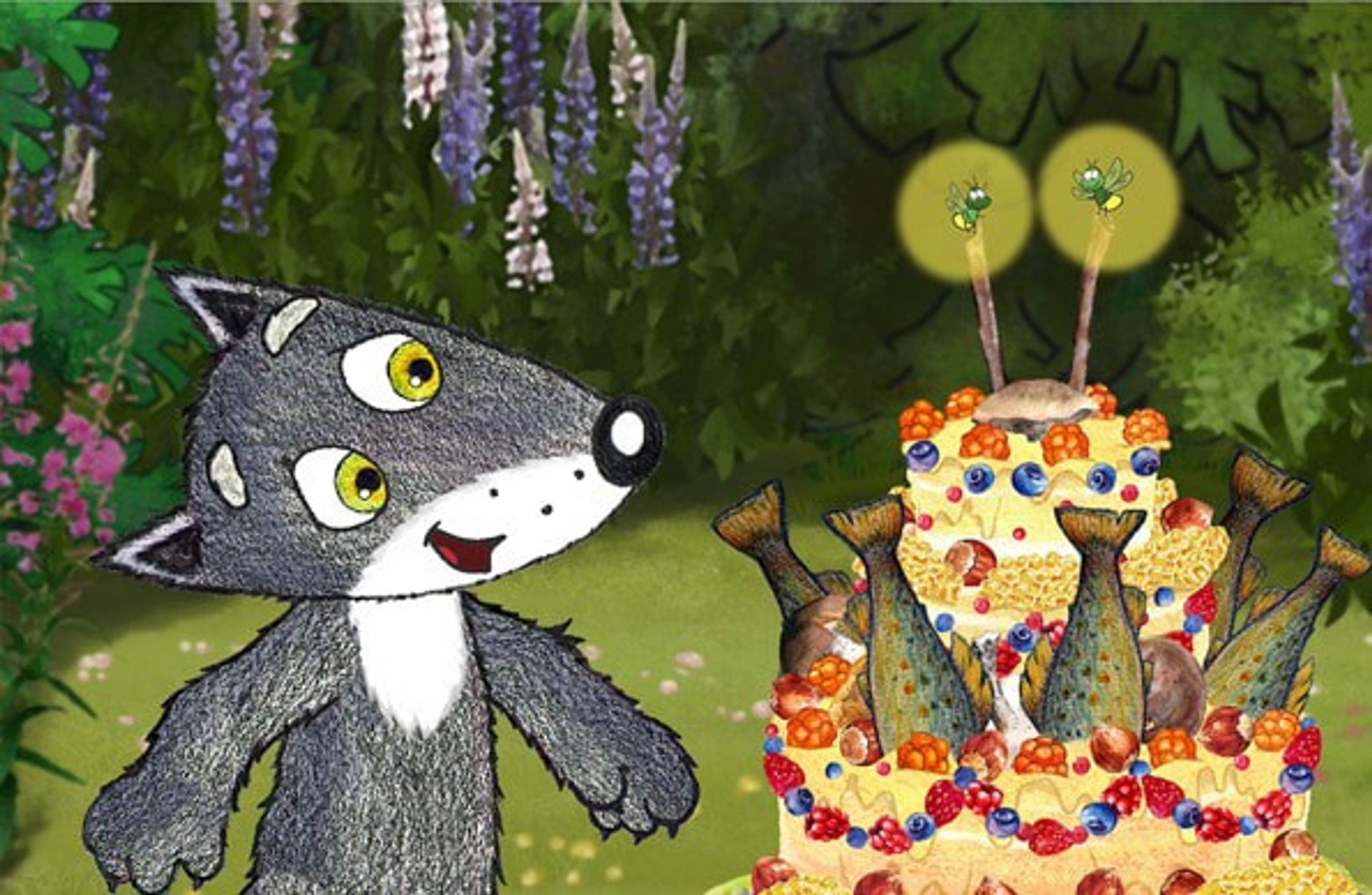 꼬마 회색 늑대의 생일 파티