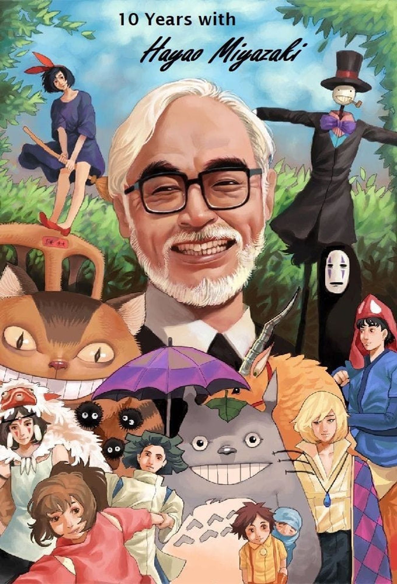 미야자키 하야오와 함께한 10년