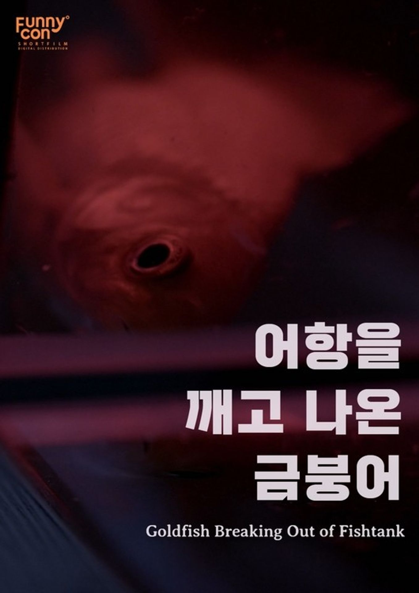 어항을 깨고 나온 금붕어