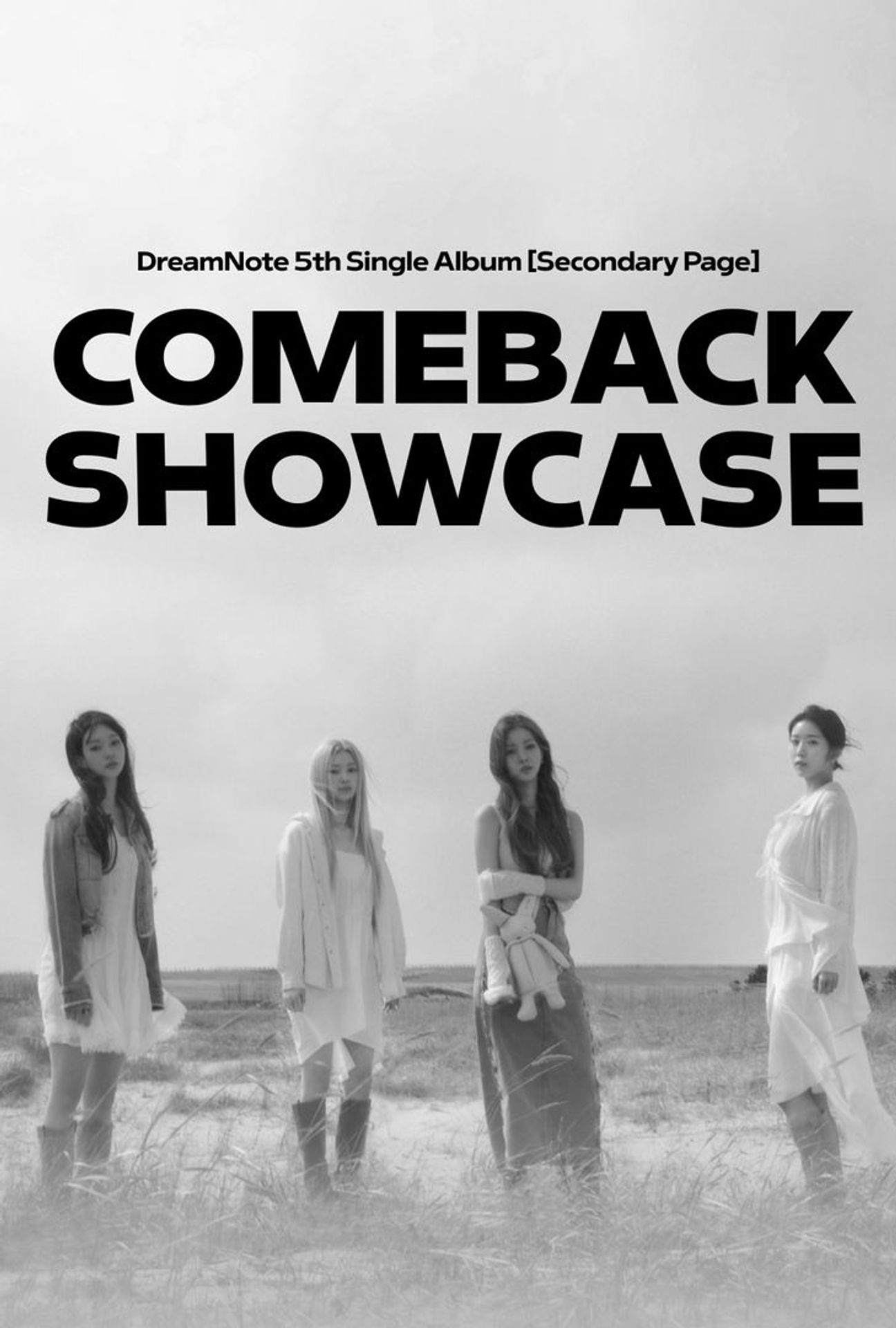DreamNote 5th Single Album [Secondary Page] COMEBACK SHOWCASE