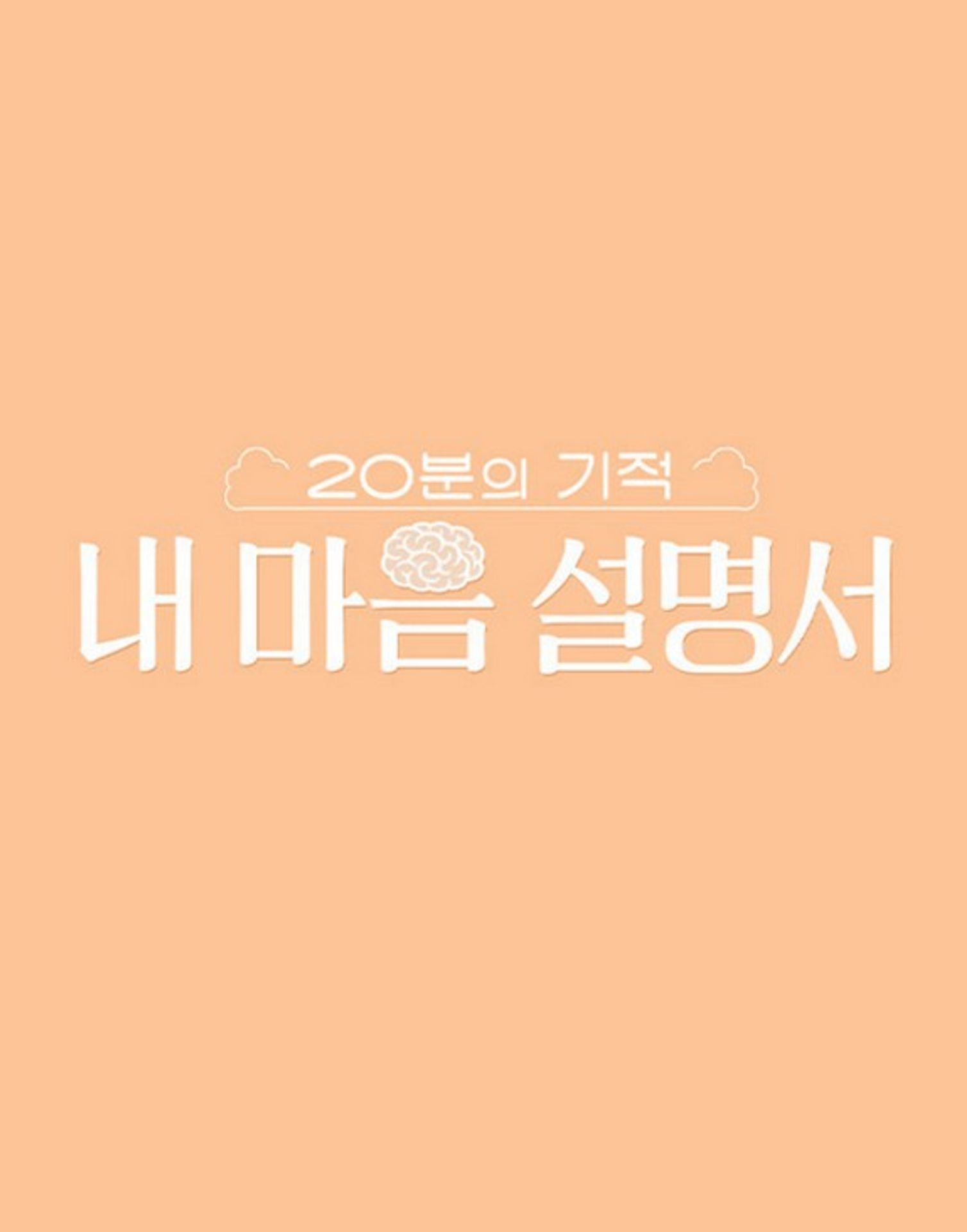 20분의 기적 내 마음 설명서