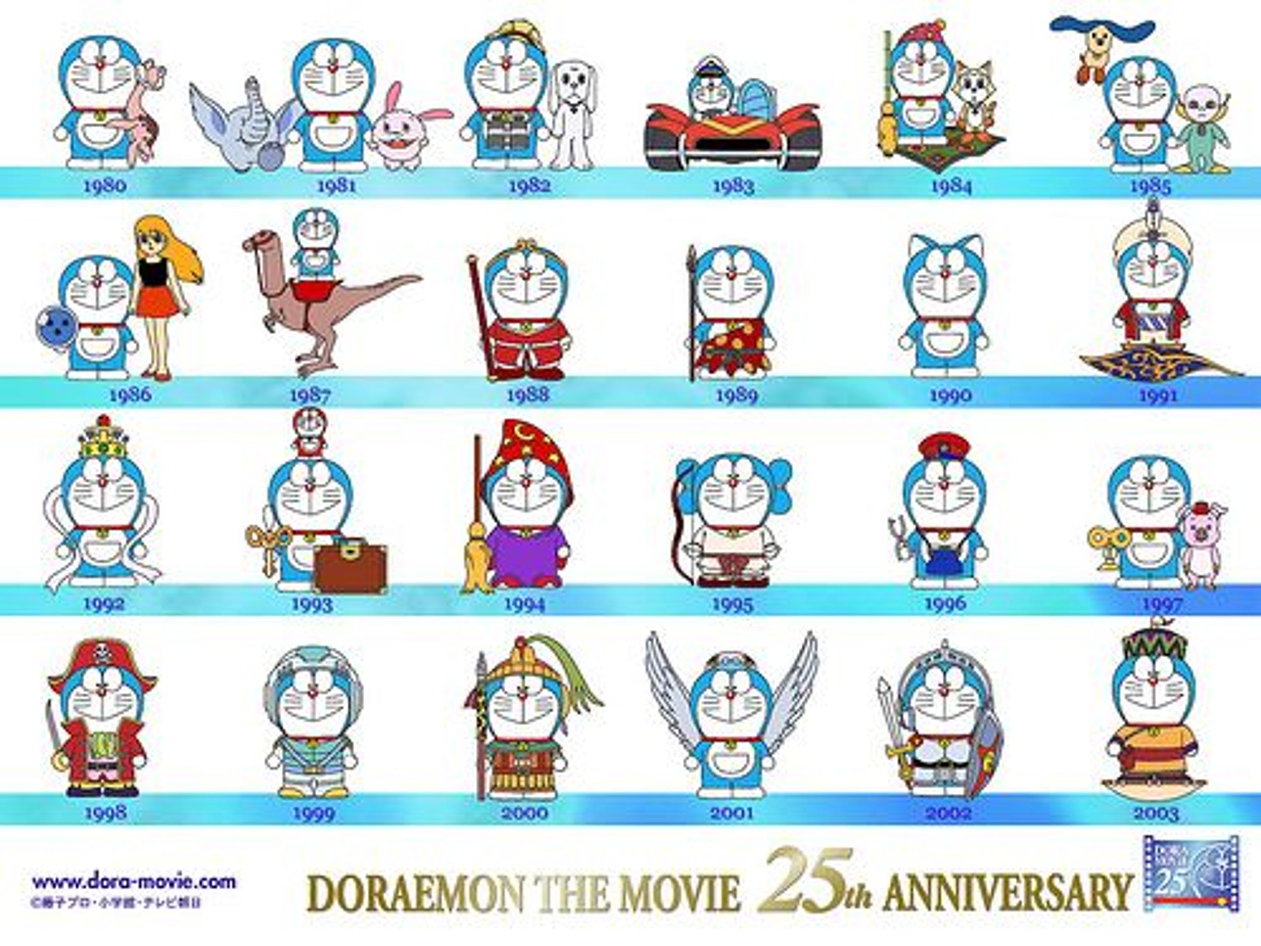 도라에몽 애니버서리 25