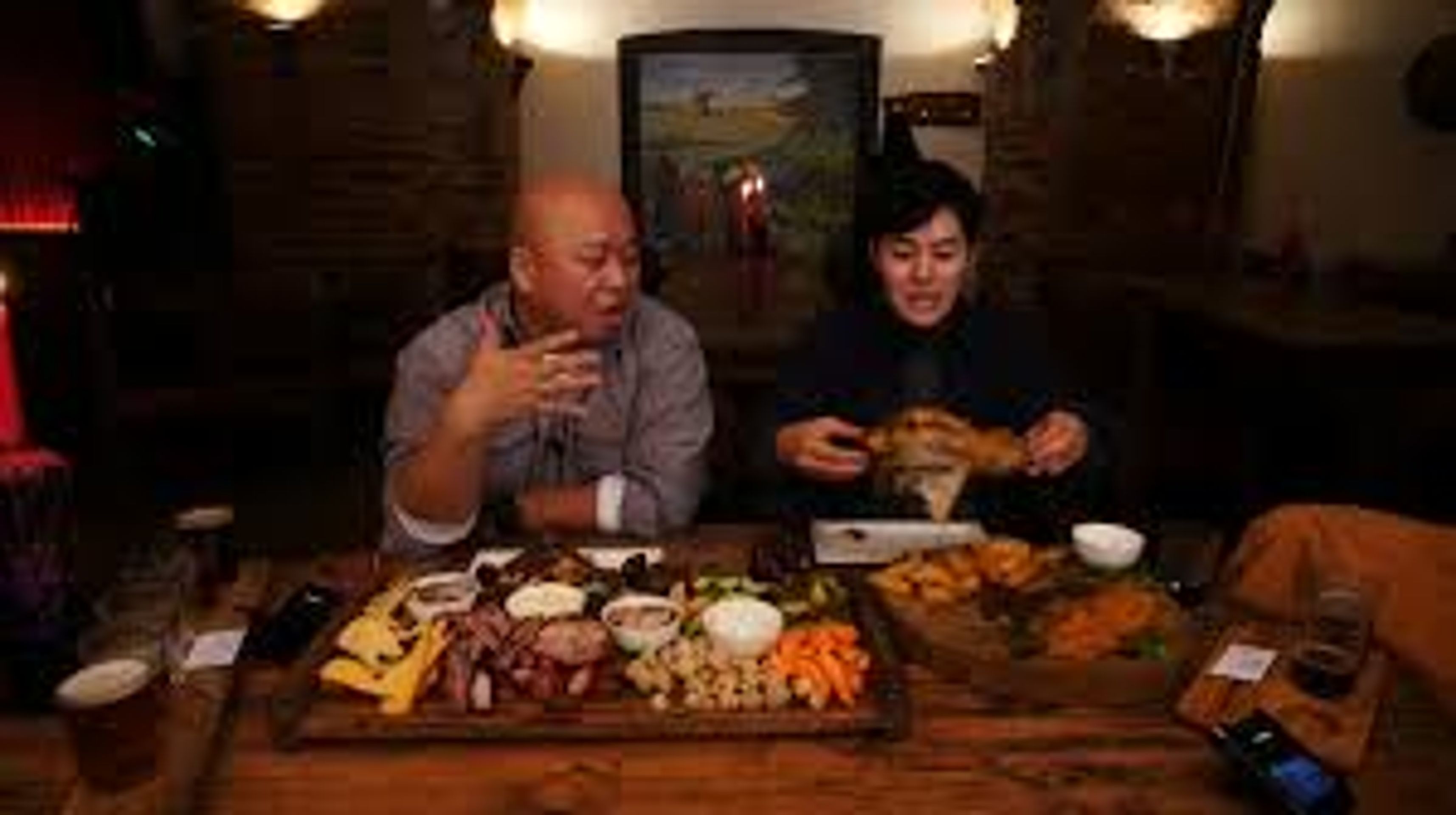 돈스파이크의 먹다 보면