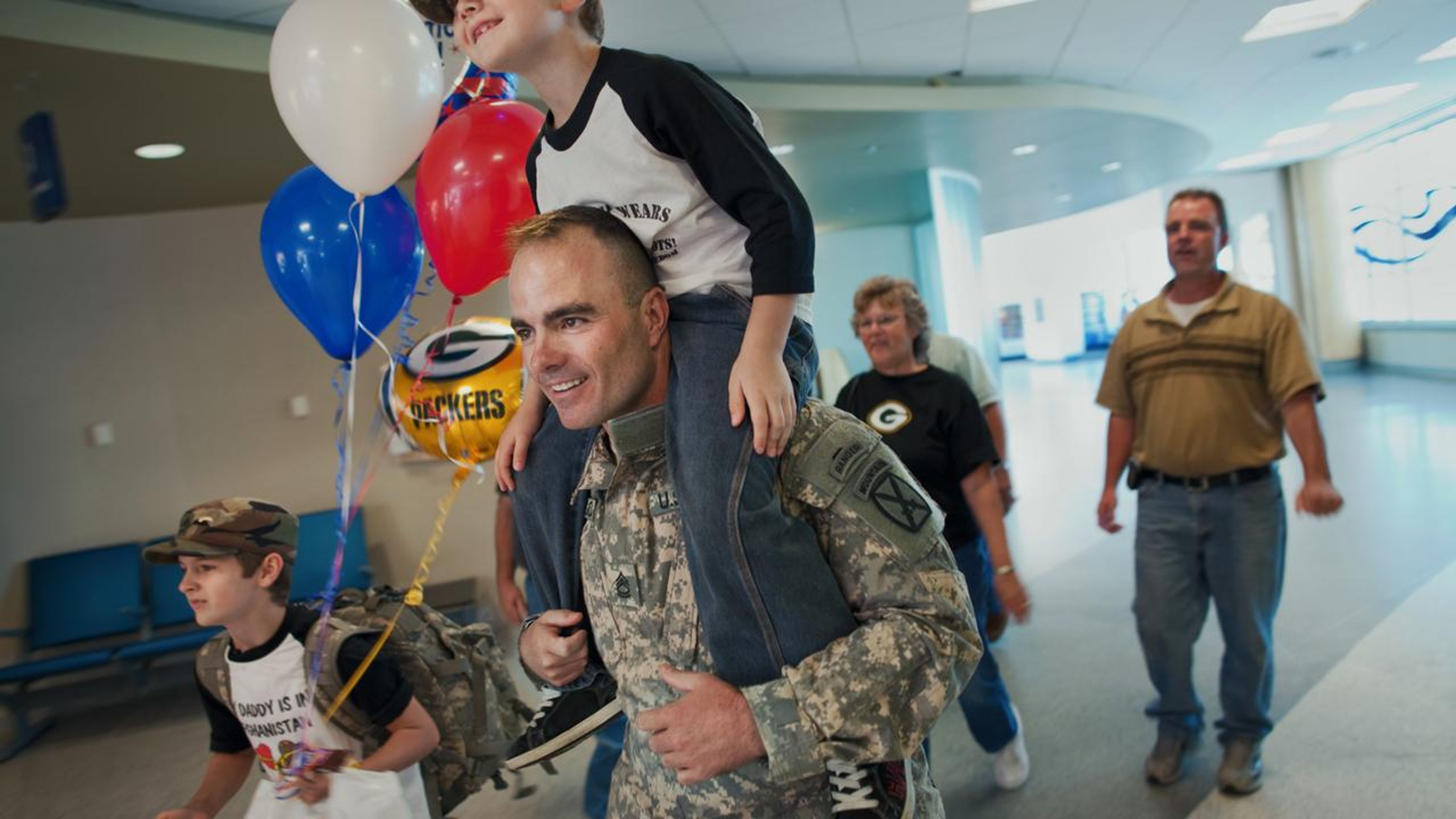 아버지, 군인, 아들