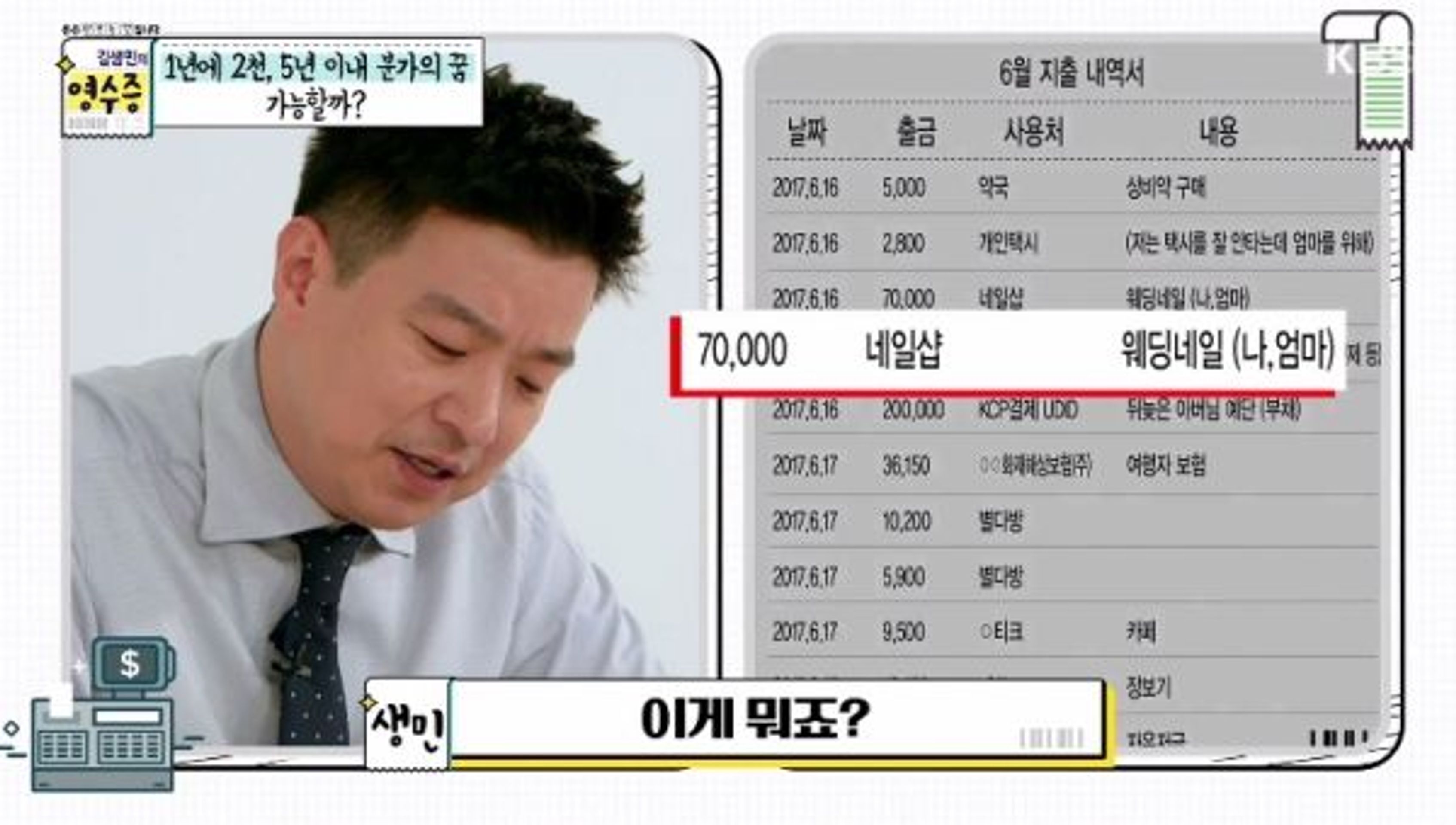 김생민의 영수증 시즌1