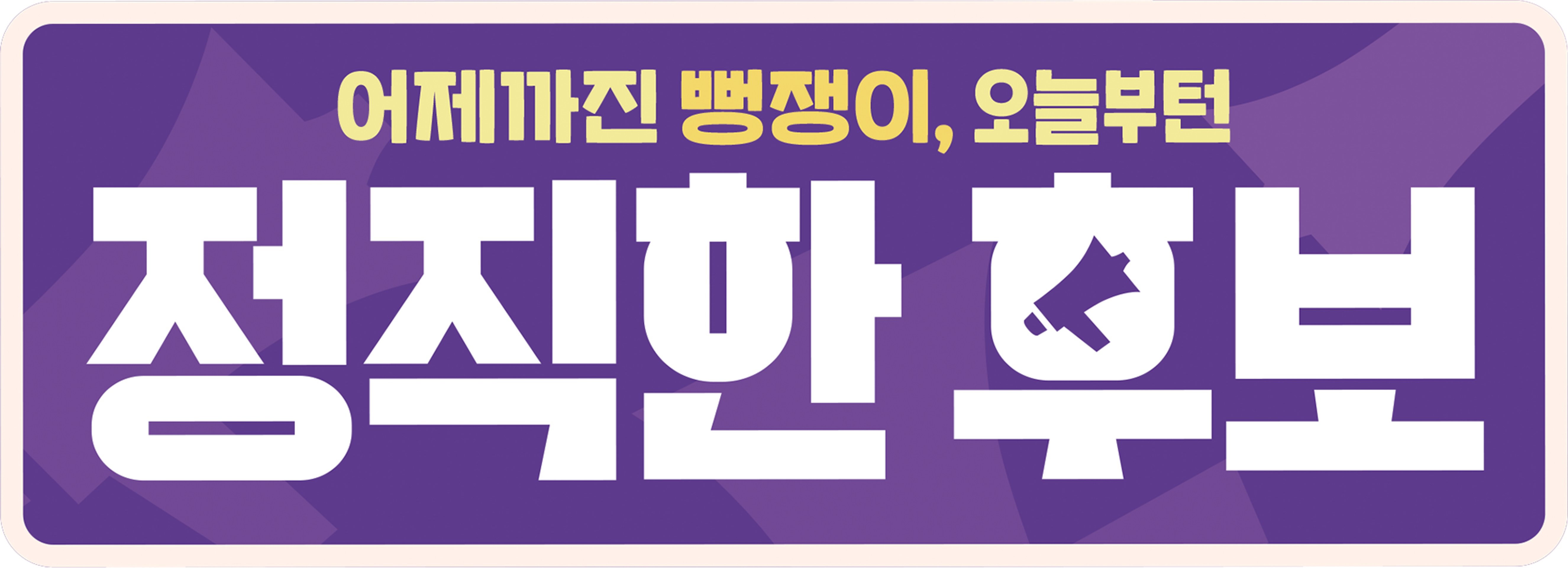 정직한 후보