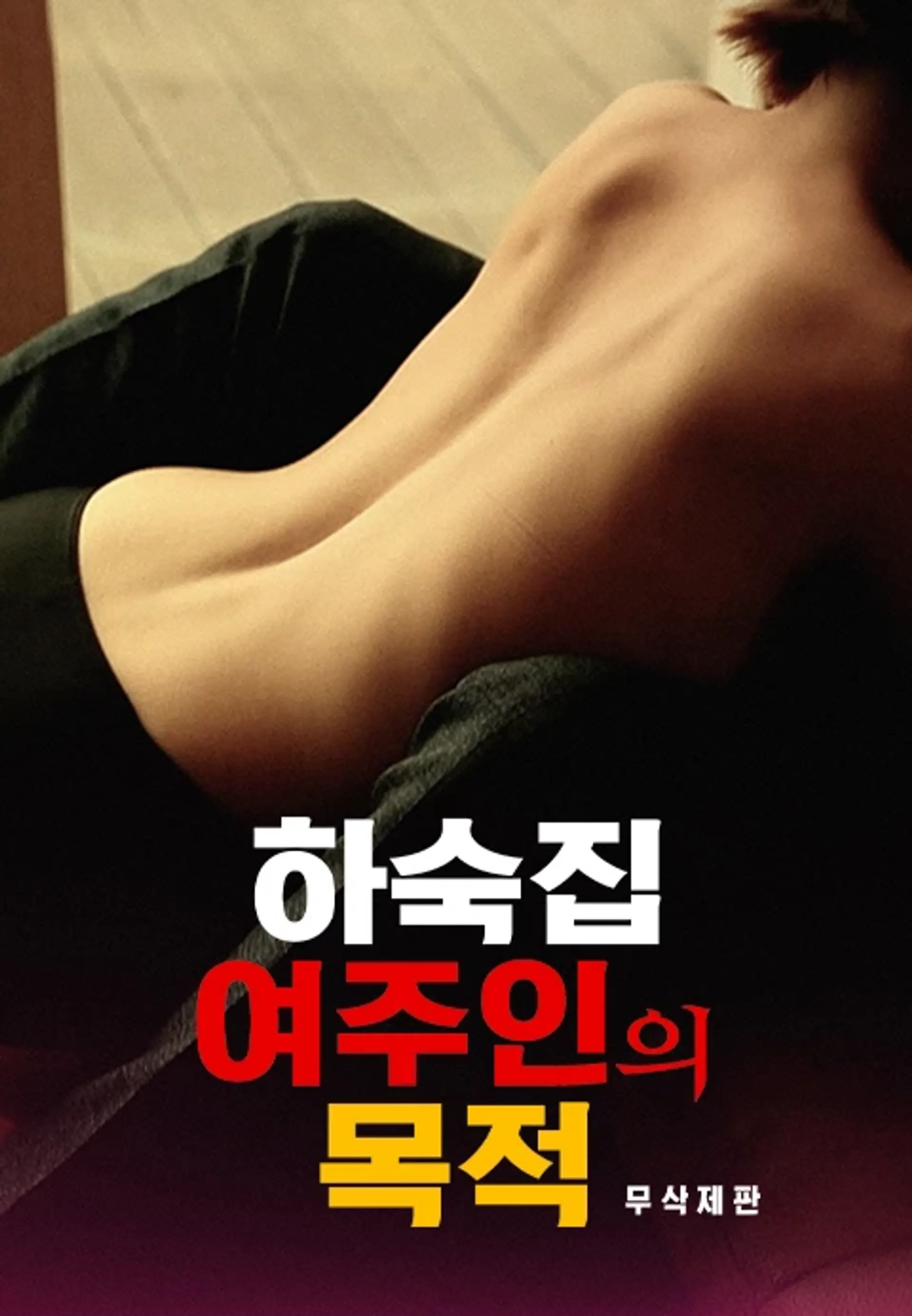 하숙집 여주인의 목적 - 무삭제판