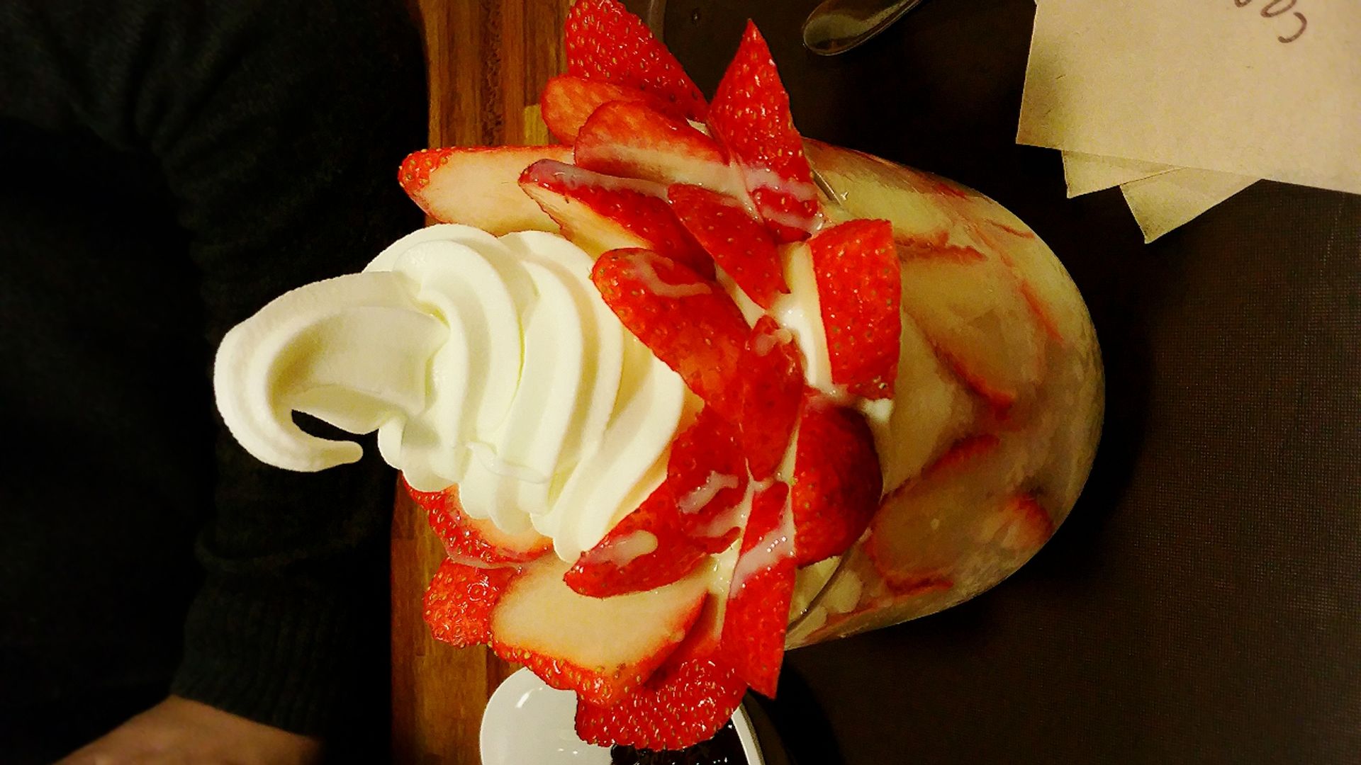 딸기빙수